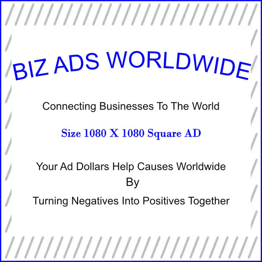 Square advertisement displayed on Biz Ads Worldwide Australia platform for ads worldwide