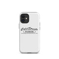 White iPhone case with Cold Streets Worldwide logo for Pro Max iPhone and Mini iPhone