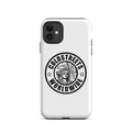 White iPhone case with Statue of Liberty design for Pro Max iPhone by CS Clothing Co