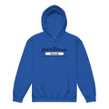 Royal blue kids hoodie featuring Cold Streets Hawaii graphic from CS Clothing Co