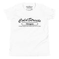 White Cold Streets Oregon t-shirt made of ring-spun combed cotton for ultimate comfort