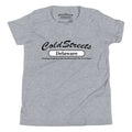 Gray Cold Streets Delaware T-shirt in ring-spun combed cotton, perfect for casual style