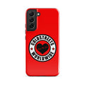 Red phone case with Coldstress Worldwide logo for Samsung Galaxy S20, S21, S22