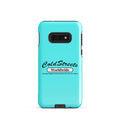 Turquoise phone case with ColdStreets Worldwide for Samsung Galaxy S20 S21 S22