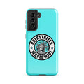 Turquoise phone case with Coldstress Worldwide logo for Samsung Galaxy S20, S21, S22