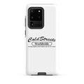 White Cold Streets Worldwide phone case for Samsung Galaxy S20 S21 S22 by CS Clothing Co