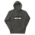 Gray hooded sweatshirt with Cold Street Alaska print, perfect for a grey white sky style