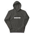 Dark gray hooded sweatshirt with South Dakota text, part of the CS Clothing Co. collection