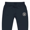 Navy blue unisex sweatpants with logo patch from CS Clothing Co. 0-WW-3 Represent