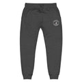 Dark gray unisex sweatpants with embroidered logo from CS Clothing Co. 0-WW-4 collection