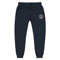 Navy unisex sweatpants with embroidered logo from CS Clothing Co. 0-WW-4 for cold streets clothing