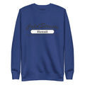 Navy blue Hawaii sweatshirt from CS Clothing Co for the dusty rose team collection