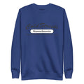 Navy blue Massachusetts sweatshirt from CS Clothing Co with carbon grey white accents