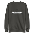 Dark gray Minnesota sweatshirt with white oval design from CS Clothing Co