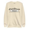 Cream-colored ColdStreets Missouri sweatshirt from CS Clothing Co. in bone dusty rose