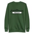 Royal Forest Green sweatshirt featuring ColdStreets Missouri from CS Clothing Co