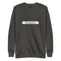 Dark gray sweatshirt with Tennessee print from CS Clothing Co, perfect for dusty rose team fans