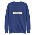 Navy blue sweatshirt with Washington text from CS Clothing Co, perfect for the red team