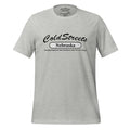 Light gray pre-shrunk ring-spun combed cotton t-shirt with ColdStreet Nebraska text