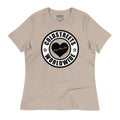 Beige pre-shrunk ring-spun combed cotton t-shirt with Coldstreets Worldwide logo