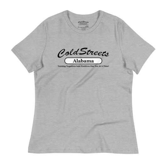 Light gray Cold Streets Alabama t-shirt in ring-spun combed cotton from CS Clothing Co