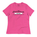 Pink t-shirt with Cold Streets Nevada print, made from pre-shrunk ring-spun cotton