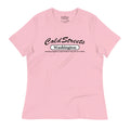 Pink Cold Streets Washington t-shirt in ring-spun combed cotton by CS Clothing Co